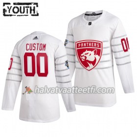 Lasten NHL Florida Panthers Pelipaita Custom Valkoinen 2020 NHL All-Star Adidas Authentic 